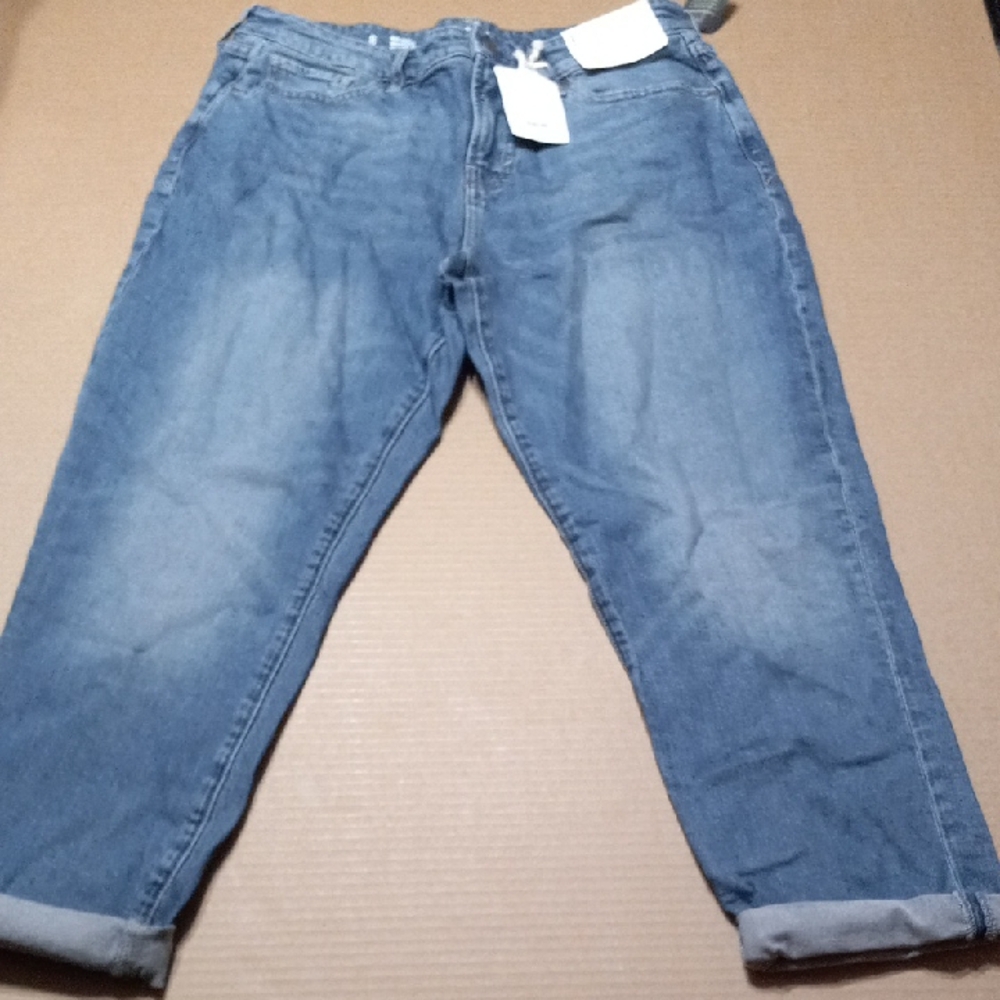 a.n.a Blue Boyfriend Jeans for Women